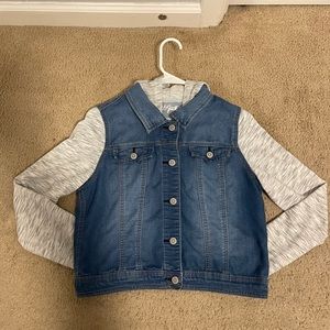 I am selling a denim jean jacket.